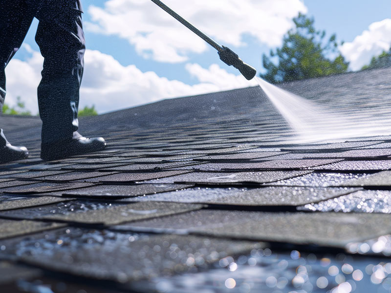 Shingle Roof Cleaning