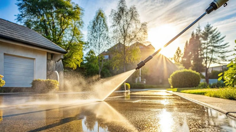 how often to pressure wash driveway in port st lucie
