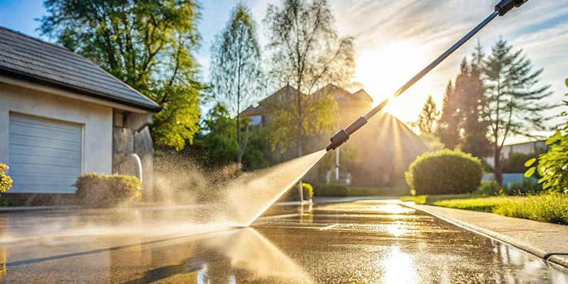 how often to pressure wash driveway in port st lucie