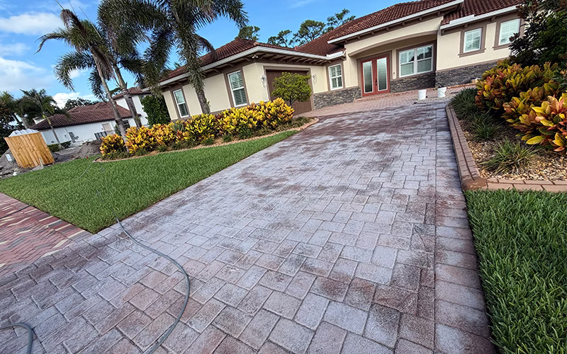Florida summer rain pavers Florida summer rain pavers